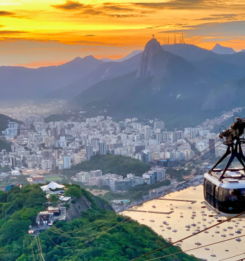 Vista panorámica desde el teleférico